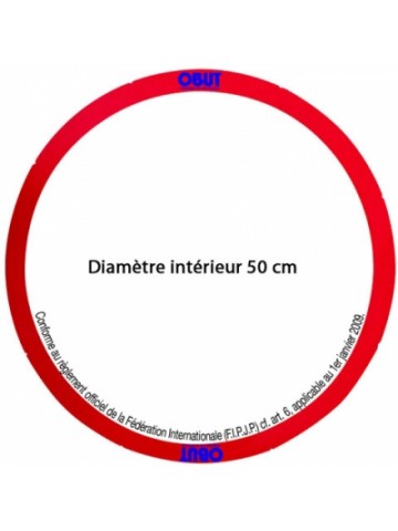 Lot de 3 Cercles de pétanque rigide Obut