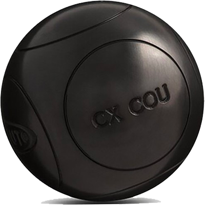 OBUT LA BOULE NOIRE CX COU Strie 1 Carbon pétanque ball