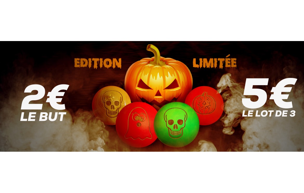 Des cochonnets Halloween en édition limitée sur Oddeka et Pétanque web