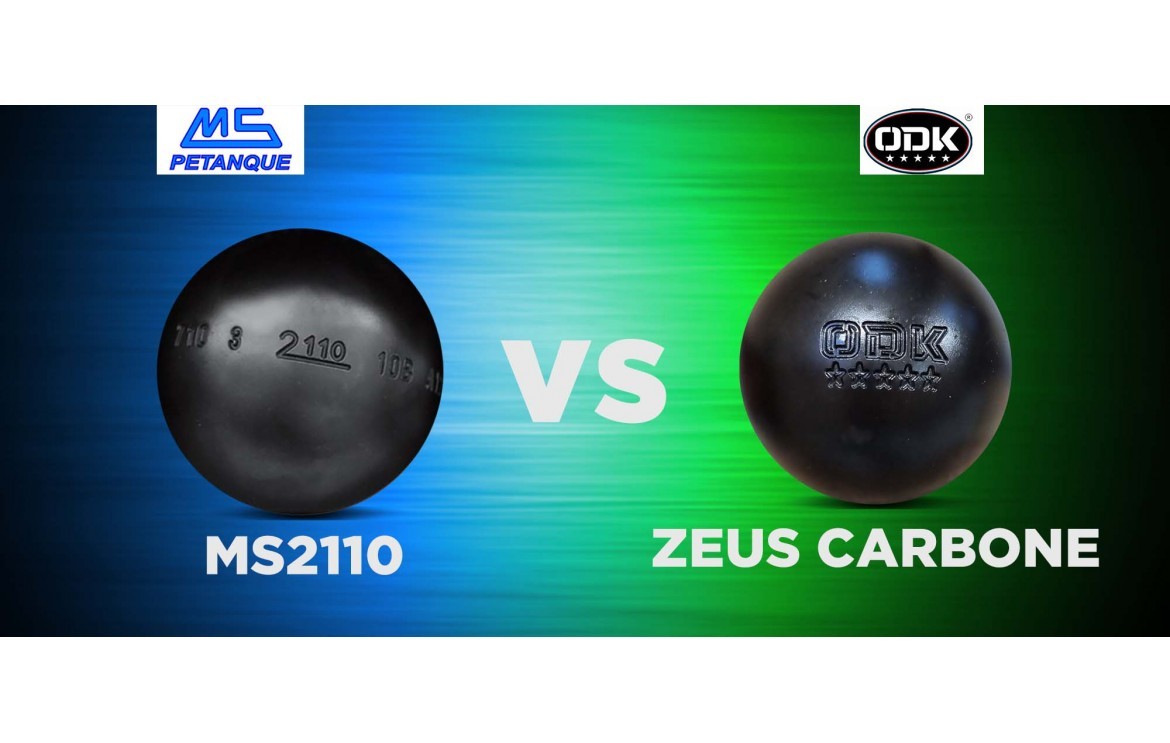 Comparatifs de deux boules pour tireur exceptionnelles : MS 2110 et Oddeka Zeus Carbone