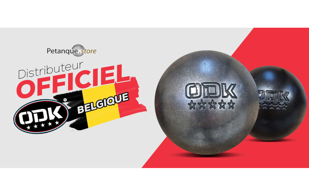 Les boules Oddeka en Belgique avec Pétanque Store